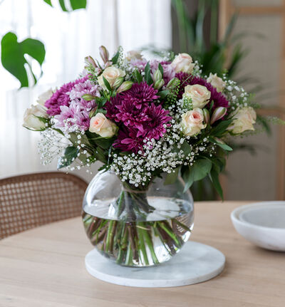 Bubble glassvase 21 cm Bubble glassvase 21 cm